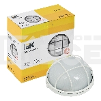 Светильник Iek LNPP0-1102-1-100-K01 НПП1102 белый/круг с реш. 100Вт IP54 ИЭК, фото3