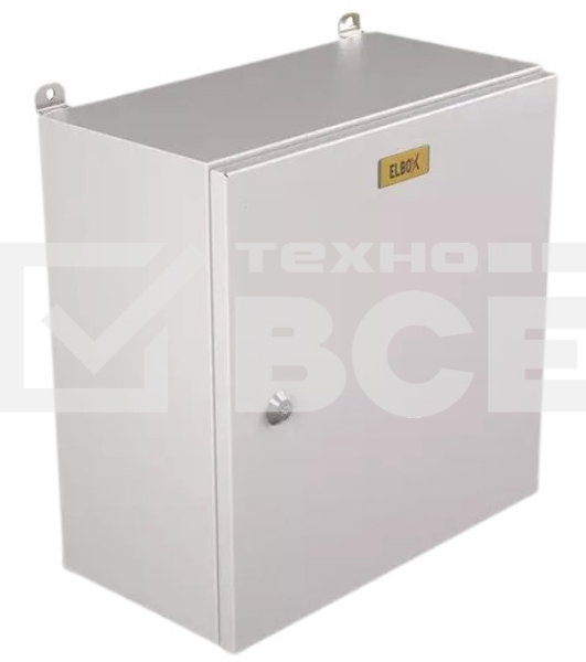 Шкаф электротехнический настенный Elbox EMW, IP66, 300х300х210 мм (ВхШхГ), дверь: металл, металл, цвет: серый