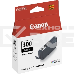 Картридж струйный Canon PFI-300 MBK EUR/OCN черный (1750 стр.) для Canon imagePROGRAF PRO-300