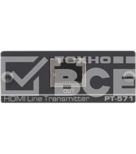Передатчик Kramer Electronics PT-571 сигнала HDMI в кабель витой пары (TP), поддержка HDCP и HDMI 1.3, совместимость с HDTV, Power Connect, 1.65Gbps
