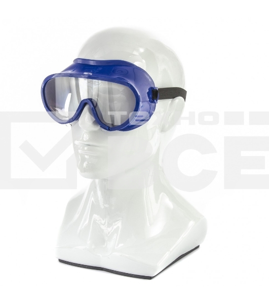 Очки защитные Сибртех закрытого типа, герметичные, поликарбонат