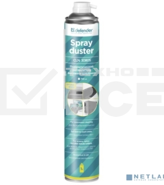 Баллон со сжатым воздухом Defender DUSTER 1000ML/720ML