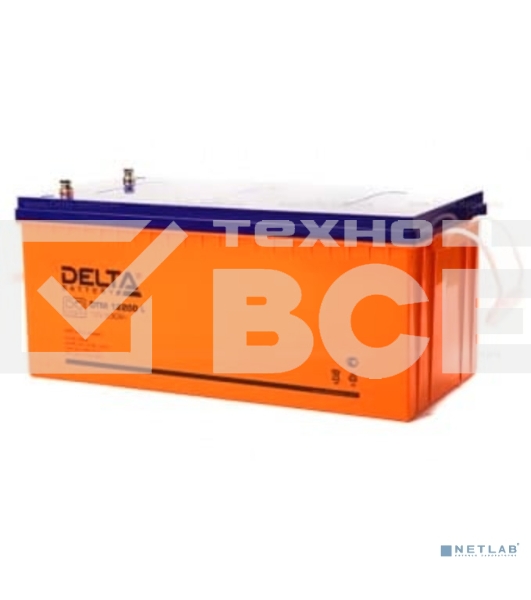 Батарея Delta DTM 12200 L (200 А\ч, 12В) свинцово- кислотный аккумулятор