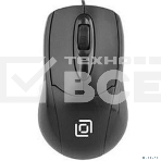 Мышь проводная Oklick 305M черный, 1000 dpi, USB, кнопки - 3, фото7