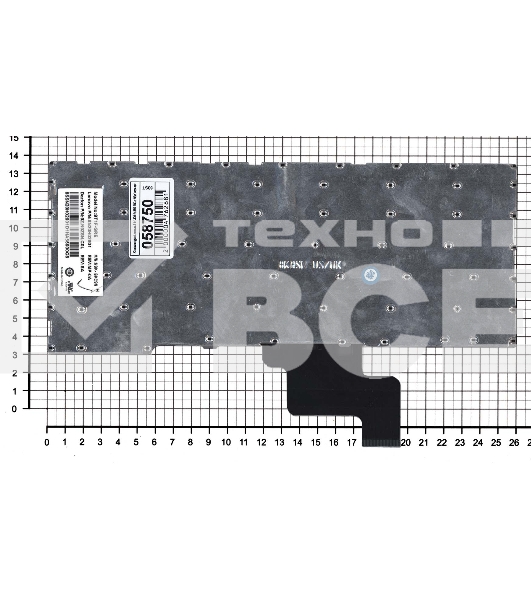 Клавиатура для ноутбука Lenovo Yoga 3 11 300-11IBR 300-11IBY 700-11ISK, черная