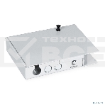 Бокс оптический Cabeus, портов: 4, SC (LC duplex), 4 хОВ, серый, (JJT-4-SC), фото 1