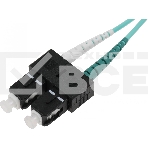 Патч-корд Corning F055702T5Z20003M 2x50/125 OM3 LC дуплекс-SC дуплекс 3м LSZH аквамарин, фото3