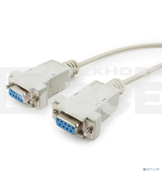 Кабель 0-модемный Cablexpert CC-134-10-N, 9F/9F, Pro, 3.0м, пакет