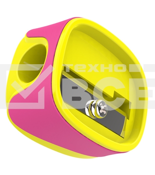Точилка для карандашей ручная Deli ER00903 U-touch 1 отверстие пластик/резина ассорти туба