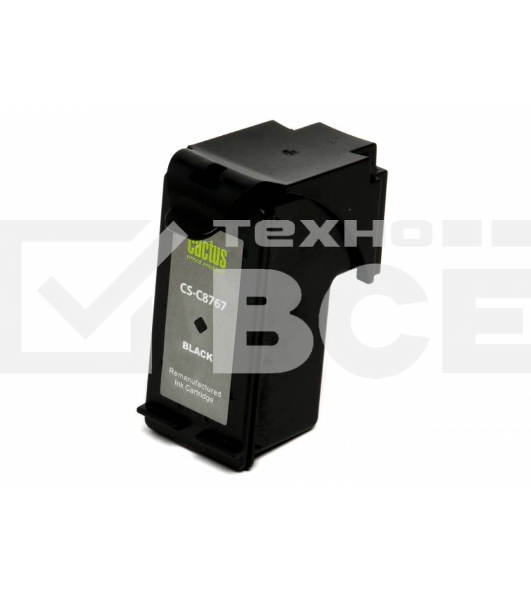 Картридж струйный Cactus CS-C8767 черный для №130 HP DeskJet5743/6543/6843, PhotoSmart2613/2713 (29ml)