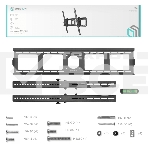 Кронштейн ONKRON UT4 для телевизора 55