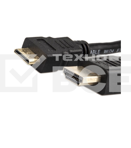 Кабель HDMI-19M --- MiniHDMI-19M ver 2.0+3D/Ethernet,1m Telecom <TCG205-1M> Кабель HDMI-19M --- MiniHDMI-19M ver 2.0+3D/Ethernet,1m Telecom <TCG205-1M>