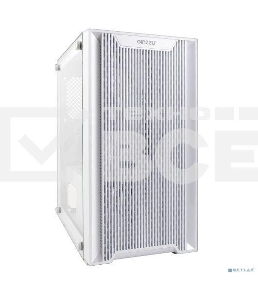 Компьютерный корпус Ginzzu CL560 белый mATX
