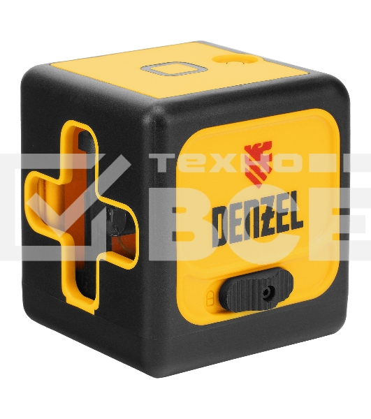 Лазерный уровень Denzel DQB, 30 м, зеленый луч, батарейки, сумка