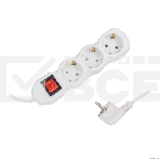 Сетевой фильтр СТАРТ С/УД-Ф S 3x5-ZV, белый, серия BASIC, фото 1