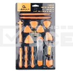 Набор инструментов для вскрытия корпуса мобильной техники Cablexpert TK-OP-02R (13 предметов), фото4