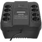 Источник бесперебойного питания Powercom Back-UPS SPIDER, Line-Interactive, LCD, AVR, 900VA/540W, Schuko, USB, black (1456263), фото18
