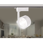 Трековый однофазный светодиодный светильник Ambrella light GL6389 WH белый LED 12W 4200K 24°, фото 1