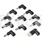Блок питания Ippon D65U автоматический 65W 15V-19.5V 8-connectors 1.5A 1xUSB 2.1A от бытовой электросети LСD индикатор, фото5