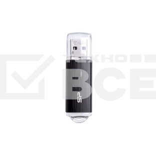 Флеш диск 64GB USB Drive <USB 3.0> Silicon Power Blaze B02 Black (SP064GBUF3B02V1K)