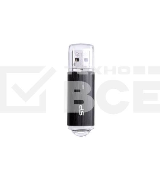 Флеш диск 64GB USB Drive <USB 3.0> Silicon Power Blaze B02 Black (SP064GBUF3B02V1K)