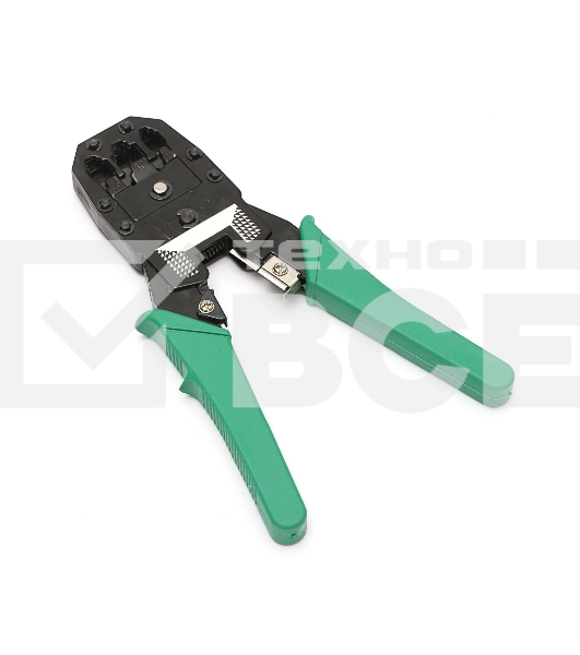 Инструмент HT- 2007 Exegate для обжима RJ-45, RJ-11/12, с инструментом. для зачистки в комплекте