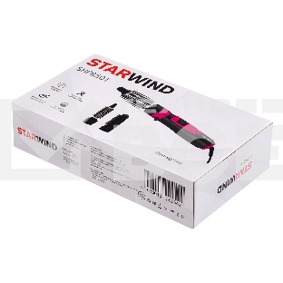 Фен-щетка Starwind SHP8501 1000Вт серый/розовый