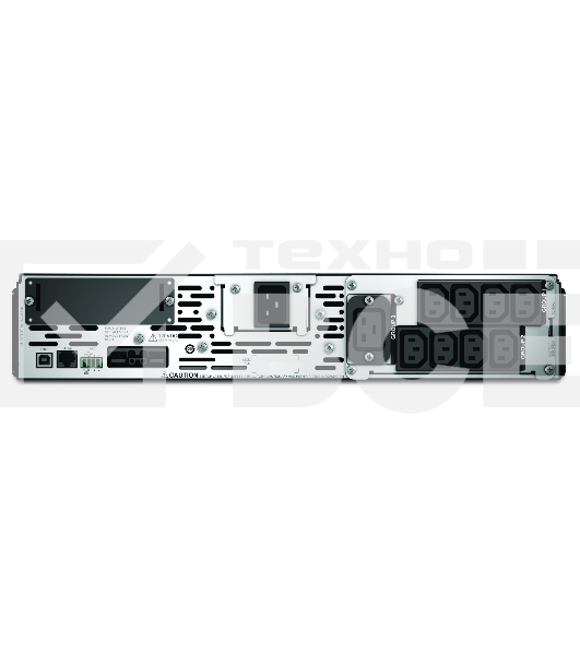 Источник бесперебойного питания APC Smart-UPS X SMX2200RMHV2U 1980Вт 2200ВА черный