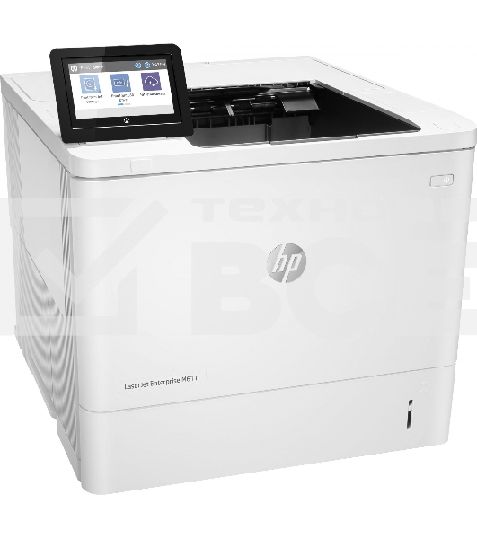 Принтер лазерный HP LaserJet Enterprise M611dn (7PS84A), A4, ч/б, печ. до 61 стр/мин., 1200 x 1200 dpi, USB, RJ-45