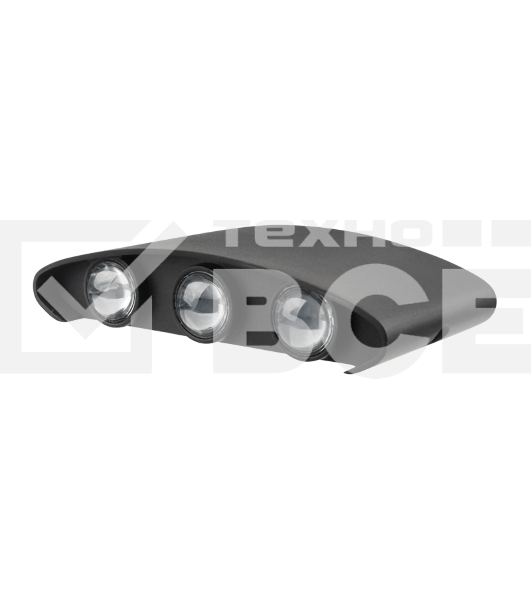Светильник светодиодный универсальный Star Way 1,5 х 6 Вт LED черный Rexant