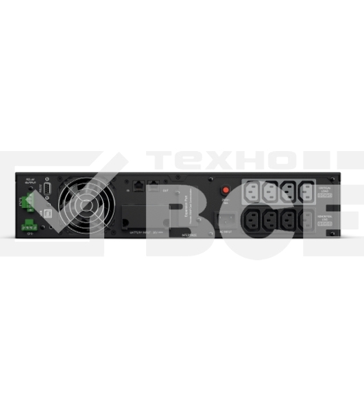 Источник бесперебойного питания Online CyberPower OL1000ERTXL2U 1000VA/900W USB/RS-232/Dry/EPO/SNMPslot/RJ11/45/ВБМ (8 IEC С13)