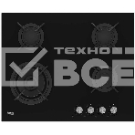 Встраиваемая газовая варочная поверхность Beko HINW 64229 S, Черный, фото2