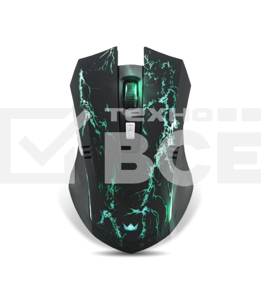 Мышь проводная Crown Gaming CMXG-600 черный, 2200 dpi, USB, кнопки - 6