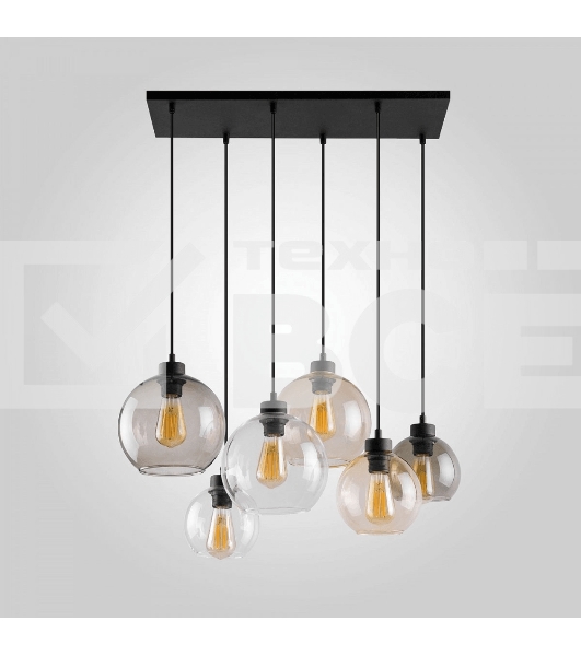 Светильник подвесной HIPER H160-6 6E2760Вт SILVER