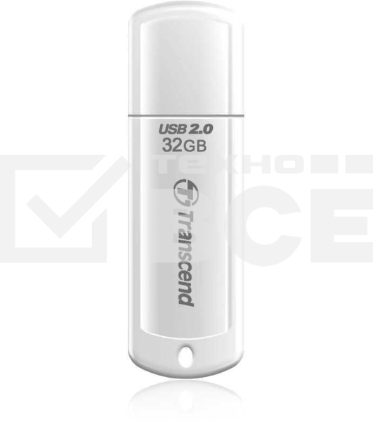 Флеш диск Transcend 32Gb Jetflash 370 TS32GJF370 USB2.0 белый