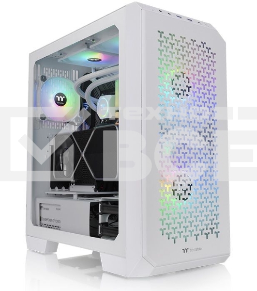 Компьютерный корпус Thermaltake View 300 MX белый без БП ATX 6x120mm 6x140mm 3x200mm 2xUSB2.0 1xUSB3.0 audio bott PSU