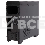 Компьютерный корпус Hiper A68 черный без БП ATX 1x92mm 2xUSB2.0 1xUSB3.0 audio bott PSU, фото6