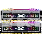 Оперативная память Silicon Power Xpower Turbine, DDR4, 32GB (2x16 GB), 3600 MHz, CL18, радиатор, RGB, серый, чёрный, фото2