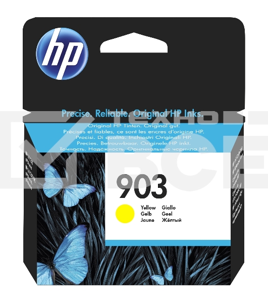 Картридж струйный HP 903 T6L95AE желтый для HP OJP 6960/6970 (315стр.)