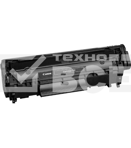 Картридж лазерный Canon 703 (7616A005) черный (2000 стр.) для Canon LBP-2900/3000