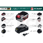 Зарядное устройство для Li-Ion АКБ. Зубр 18В, 2.4А, тип С1, БЗУ-С1-18, фото2