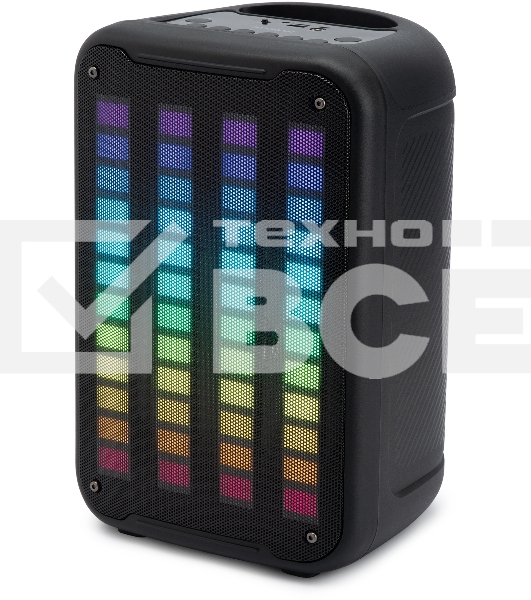 Минисистема Hyundai H-MC1204 черный 10Вт FM USB BT micro SD