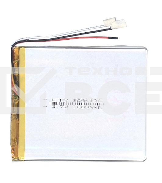 Аккумулятор Li-Pol (батарея) 3*94*108мм 3pin 3.7V/3600mAh