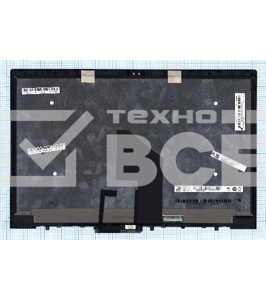 Модуль (матрица + тачскрин) для Lenovo ThinkPad P1 черный с рамкой