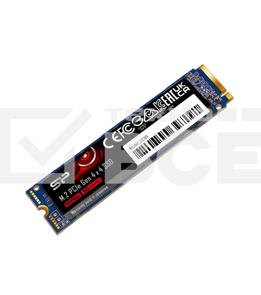 Накопитель SSD Silicon Power UD85, 2Tb, PCIe 4.0 x4, M.2 2280, NVMe, R/W 3600/2800