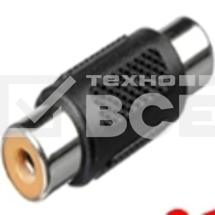 Удлиннитель RCA (тюльпан) 1 канал мама-мама