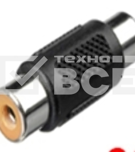 Удлиннитель RCA (тюльпан) 1 канал мама-мама