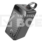 Портативный аккумулятор Hoco J123D, 90000мАч, 3A, с дисплеем, черный, фото2