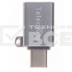 Переходник OTG USB 3.1 Type-C --> USB 3.0 Af  Telecom <TA431M>, фото7