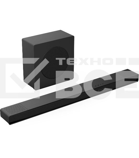 Саундбар Hisense AX3120Q 3.1.2 440Вт черный